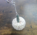 White Multi Pumpkin Keychain