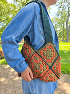 Lined Shoulder Bag