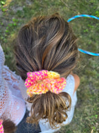 Mini Strawberry Lemon Scrunchies