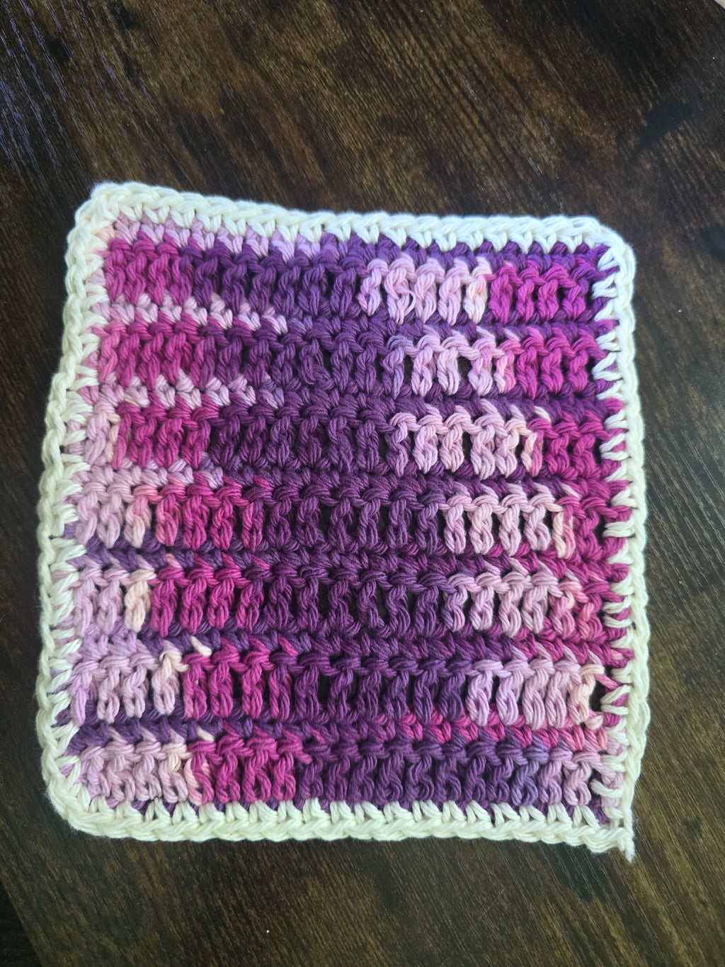 Purple Haze Dishcloth
